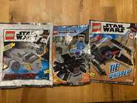 3 saszetki Lego Star Wars i Minecraft