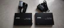 ATEN VE150A-AT-G przedłużacz AV + Switch D-Link DES-1016D
