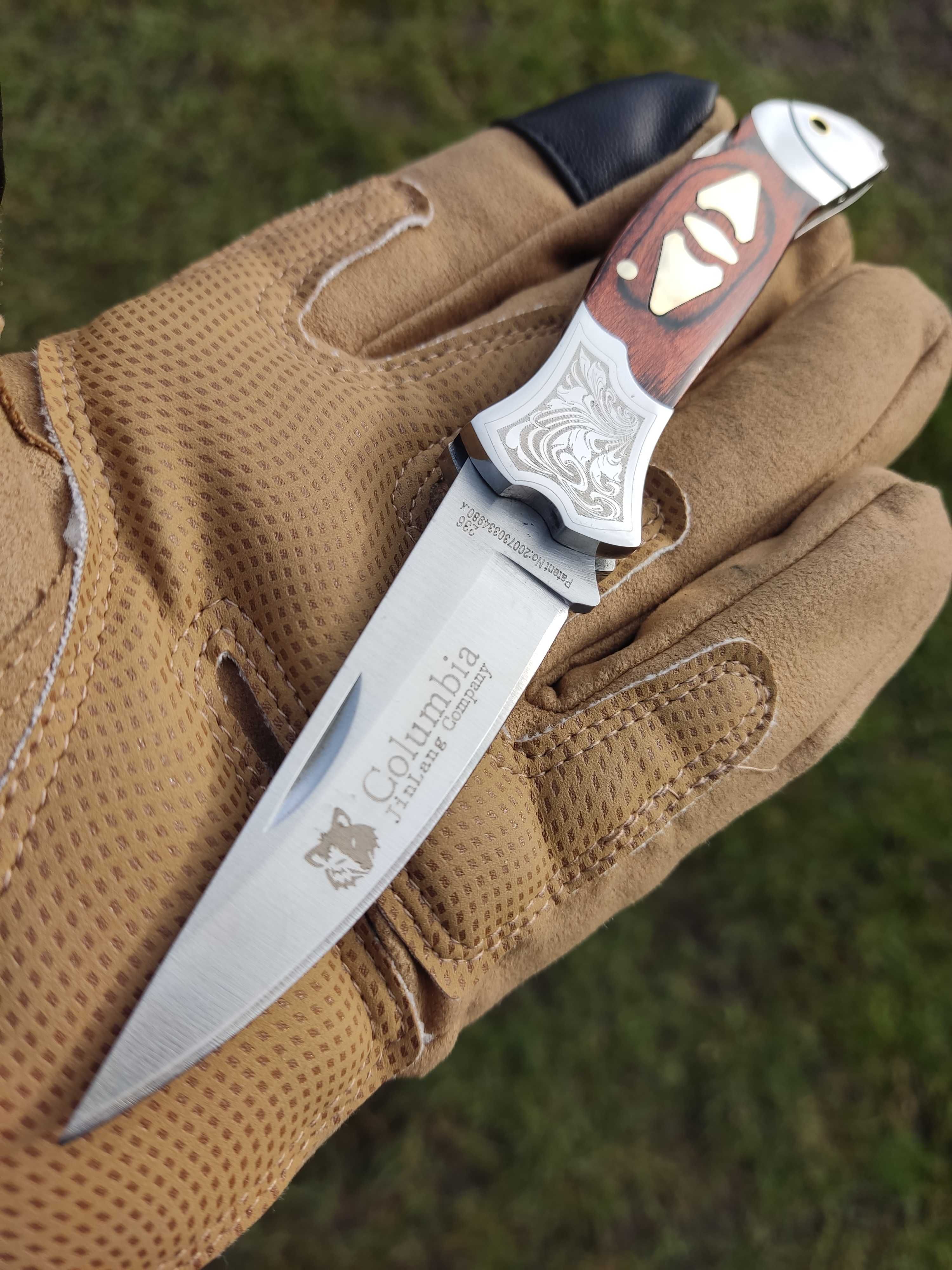 Nóż scyzoryk myśliwski COLUMBIA Back-Lock NS11