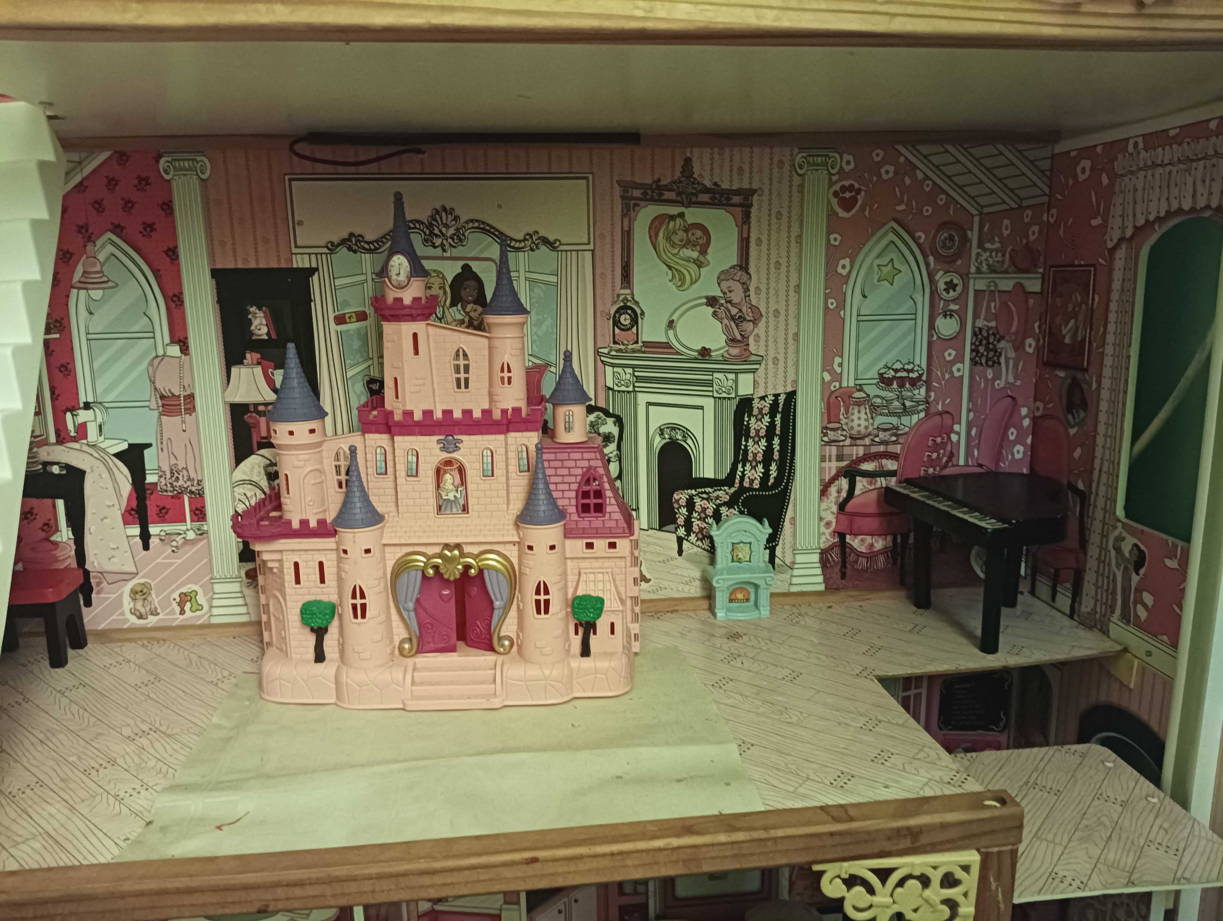 Domek dla lalek barbie