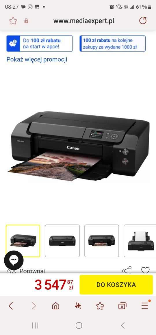 Profesnonalna drukarka Canon imagePROGRAF PRO-300