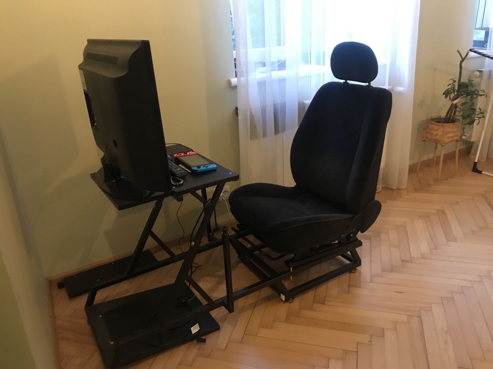 Кокпіт стійка для сімрейсингу logitech, fanatec, thrustmaster