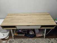 Biurko ABBETVED 48x120 kolor jasny dąb