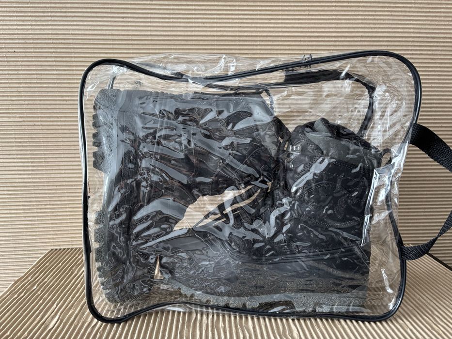 Botas pretas de caminhada 43/44