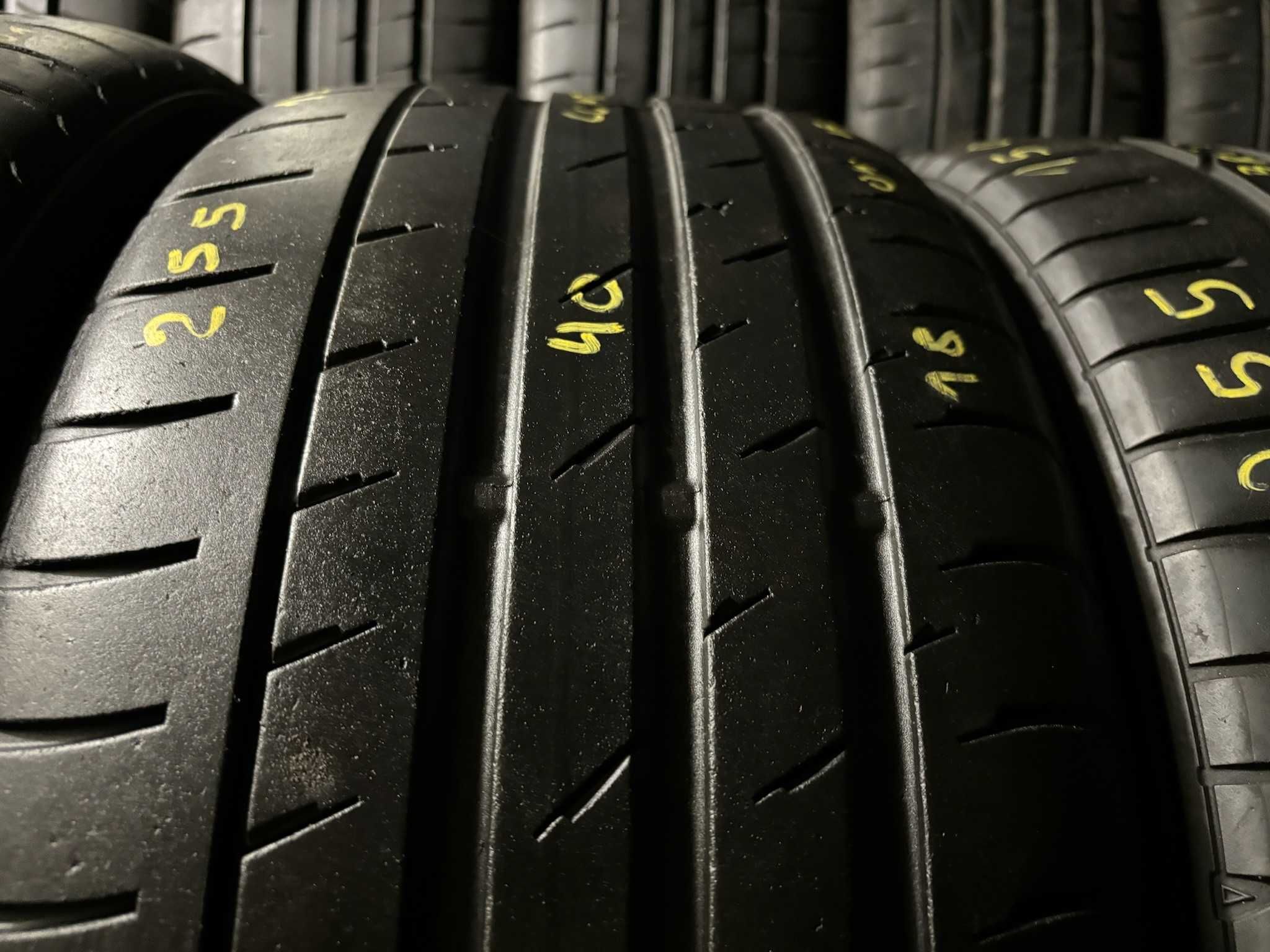 2X Opony Letnie 255/40R18 255/40/18 CONTINENTAL 6MM CAŁE SPRAWDZONE!