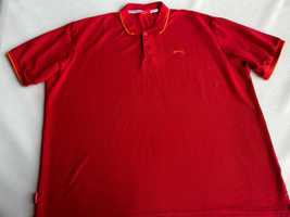 Czerwona koszulka polo Slazenger rozmiar 4XL