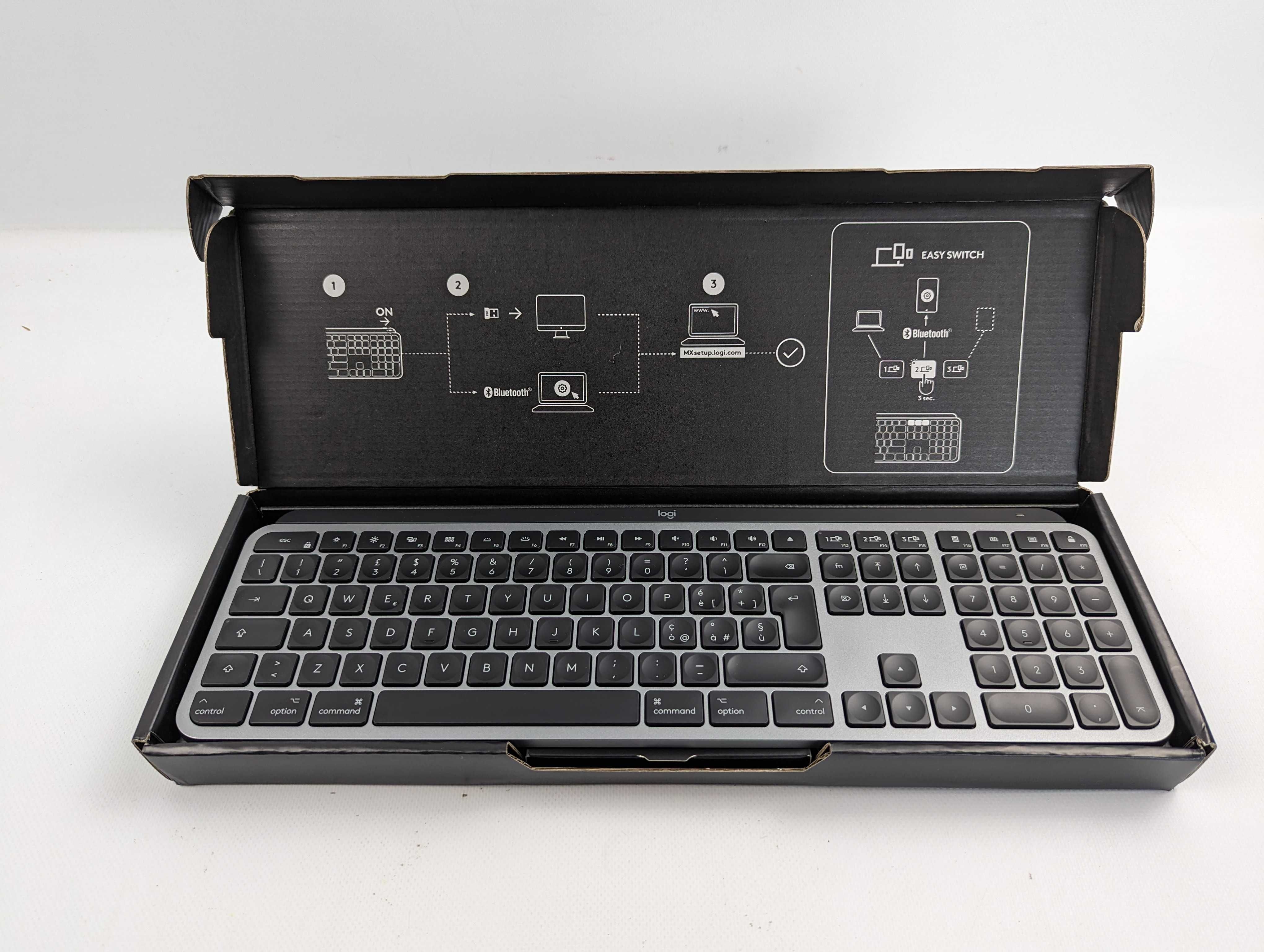 Klawiatura Logitech MX Keys Tastiera dla Mac UKŁAD WŁOSKI