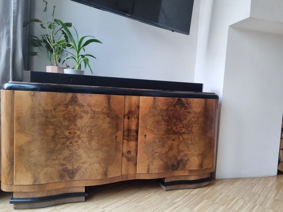 Komoda art deco drewniana