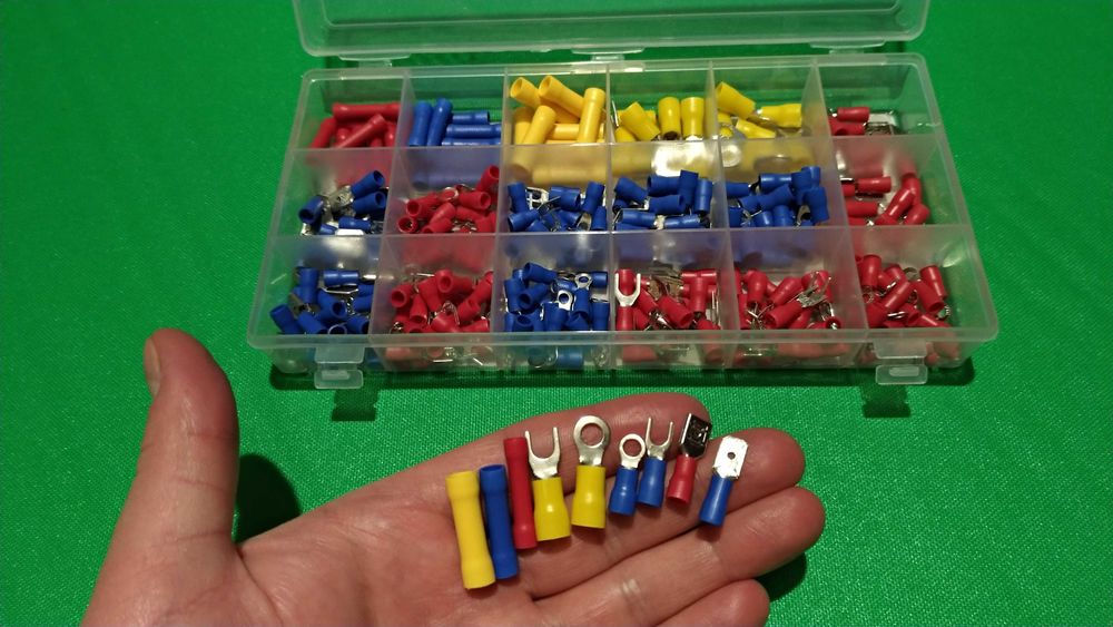 Набор клемм наконечников для провода (270шт)