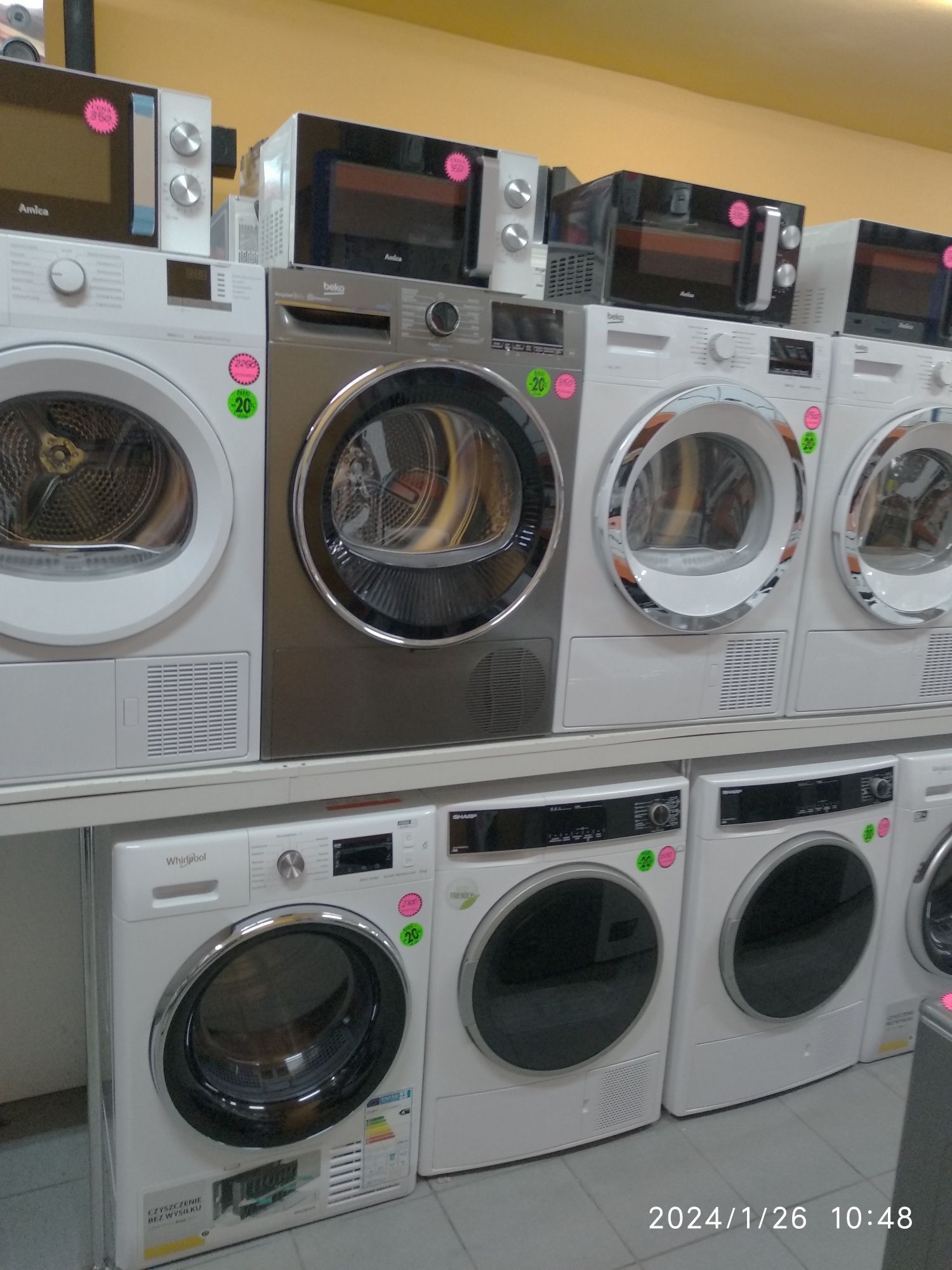 OUTLET Janki ul Wspólna 6 Suszarka BEKO B5T67249MPB