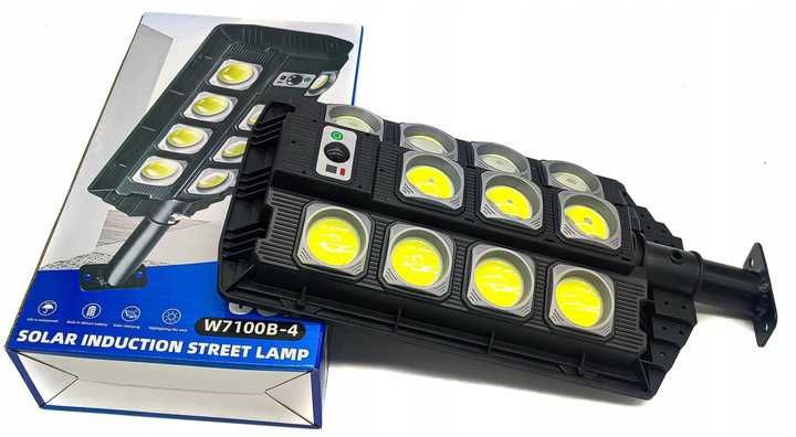 Lampa solarna latarnia uliczna 1800w LED COB Pilot