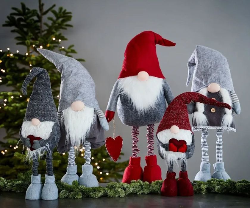 Акція!!!Новорічні Ельфи,Гноми, Миколай,Сніговик, Санта Клаус