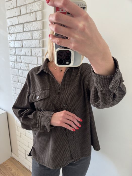 Сорочка байкова Uniqlo оригiнал М