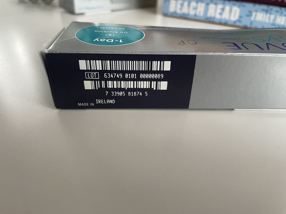 Soczewki Acuvue Oasys 1-day jednodniowe -1,5