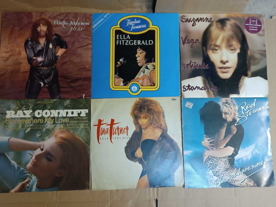 LP. Glenn Miller Ray Connif James Last Suzanne Vega  Ella Fitzgerald