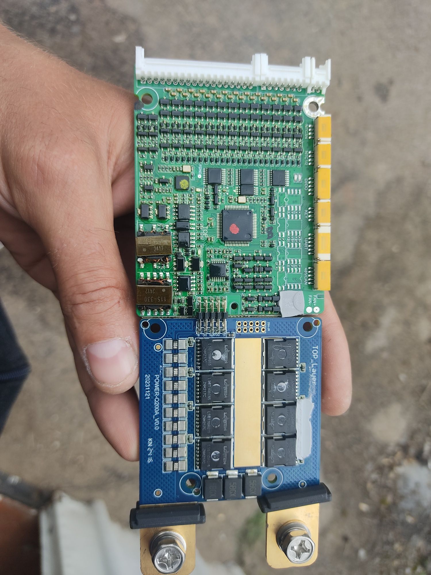 Не рабочая smart bms daly 8-24s 150a