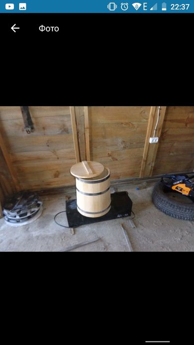 Дубова бочка(на подарок) + гравіровка