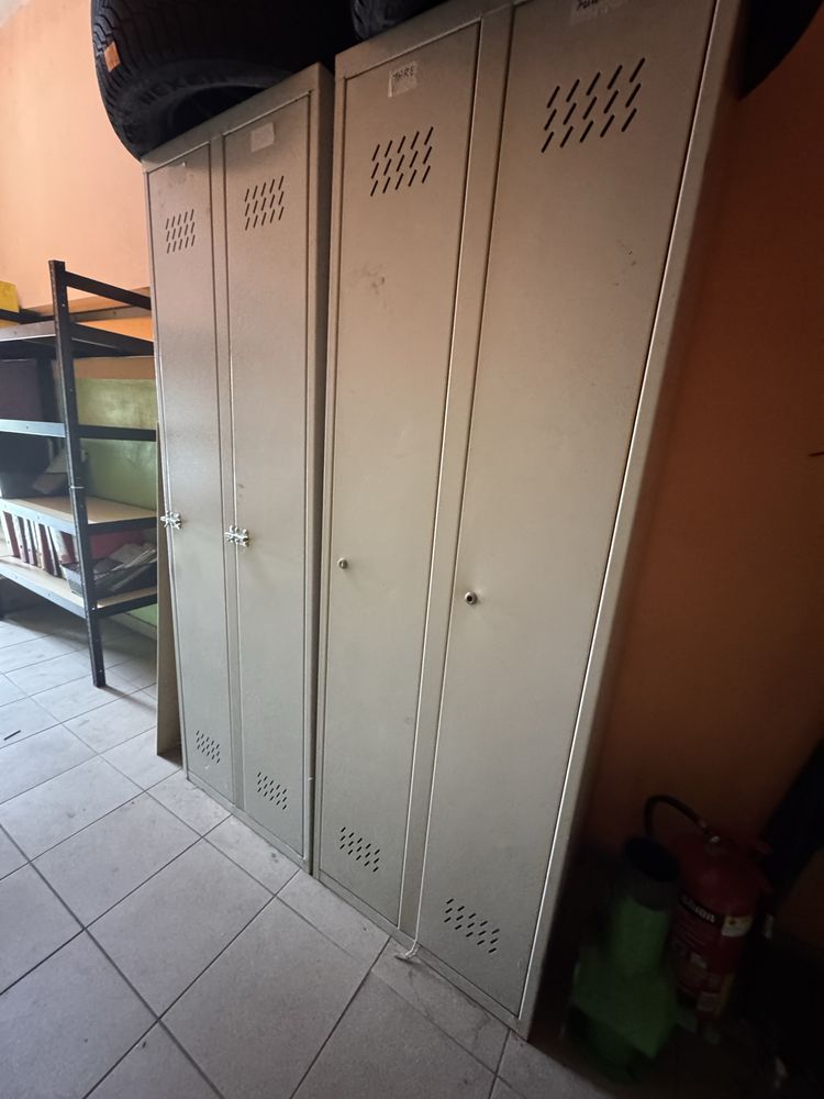Szafka robocza, szatnia, ubraniowa, podwójna