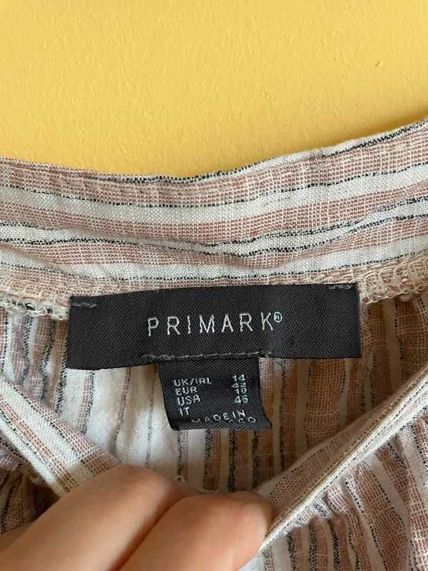 Crop top w paski Primark