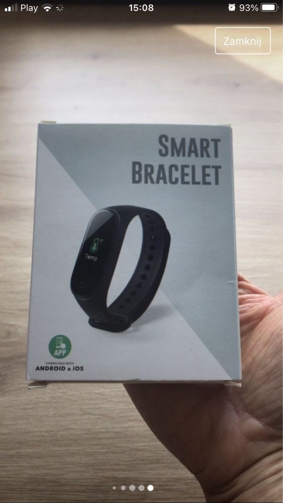 Opaska/ zegarek Smart Bracelet