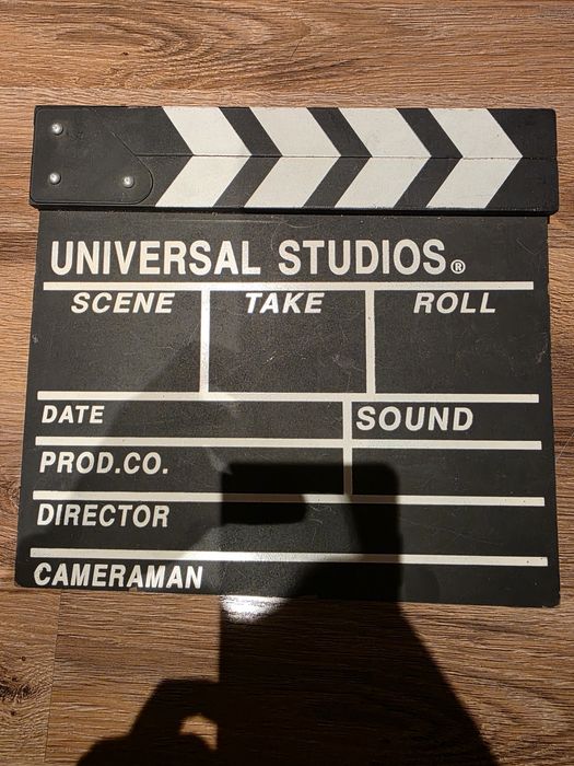 Klaps filmowy Universal Studio