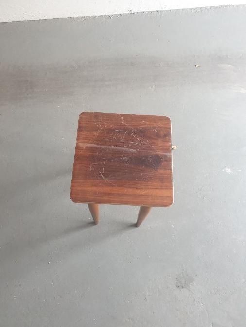 Stołek taboret krzesło patyczak PRL vintage