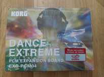 Korg EXB-PCM04 "Dance Extreme" KARTA dla Korg Triton+Karma, RZADKIE