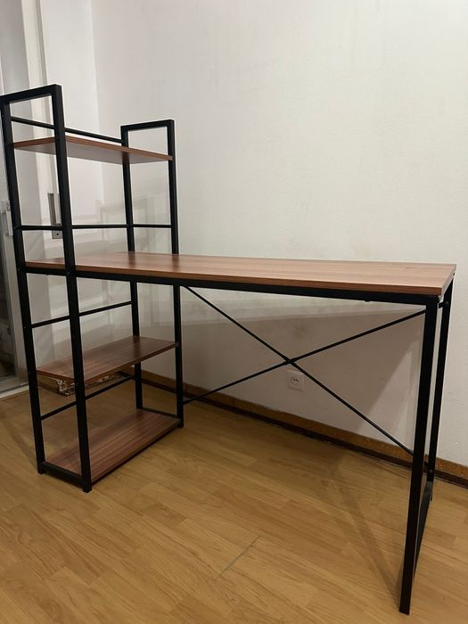 Secretaria com estante 120x52 marca KASA