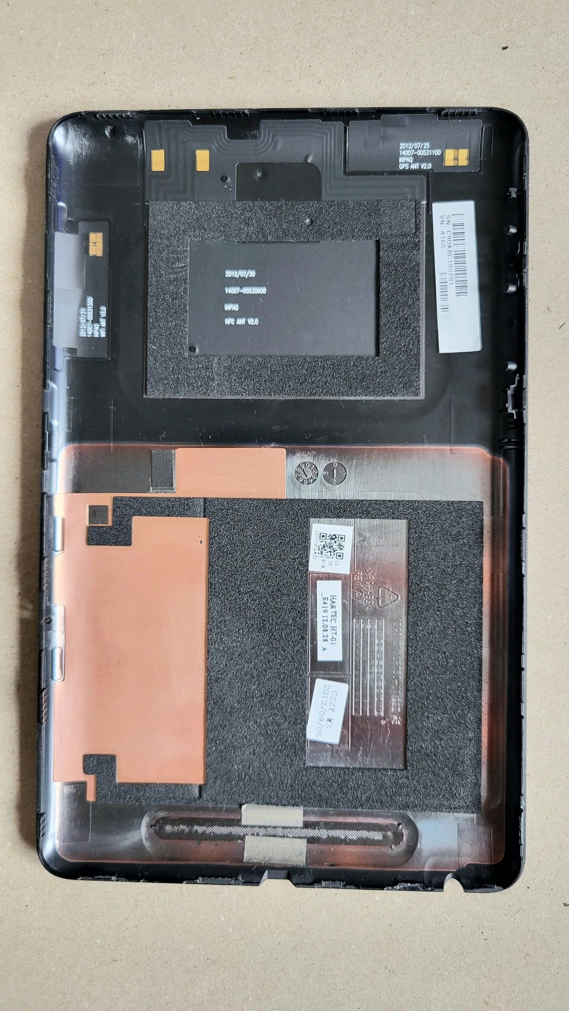 Obudowa tableta Google Nexus 7 (2012)