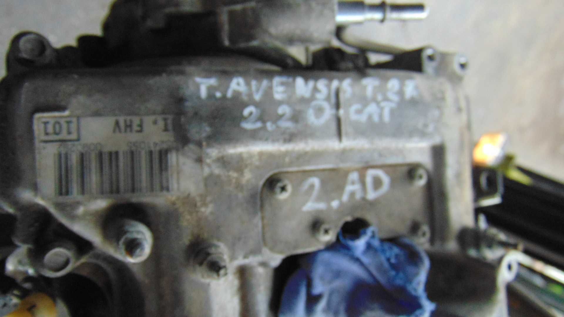 Cze55 Silnik 2AD toyota avensis t25 2.2 d-cat BDB stan wysyłka