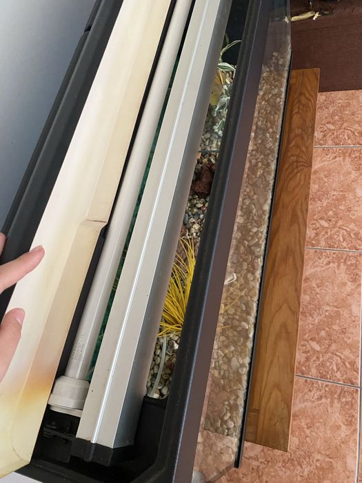 Aquário preparado para água fria 120l