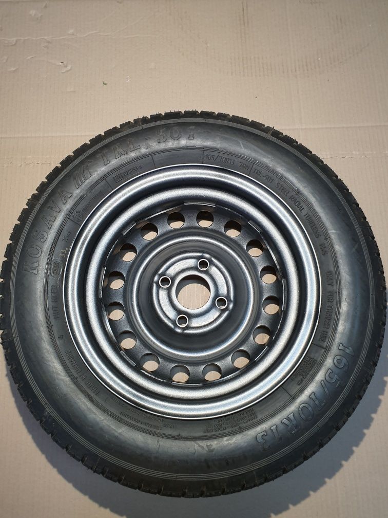 NOWE koło do przyczepy 165/70 R13 4x100