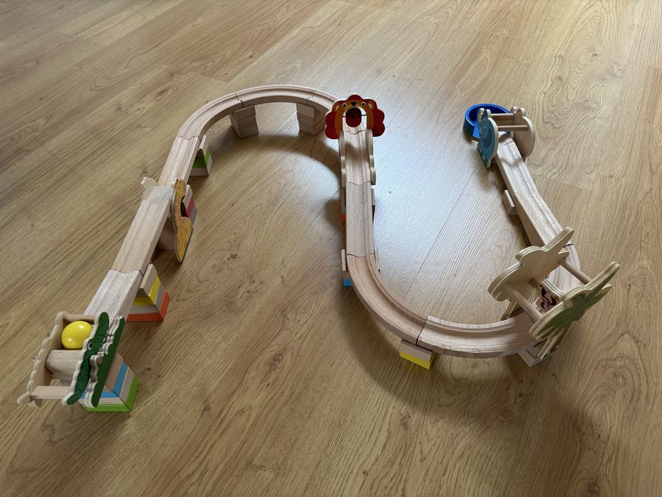 Pista madeira - Safari Marble Run