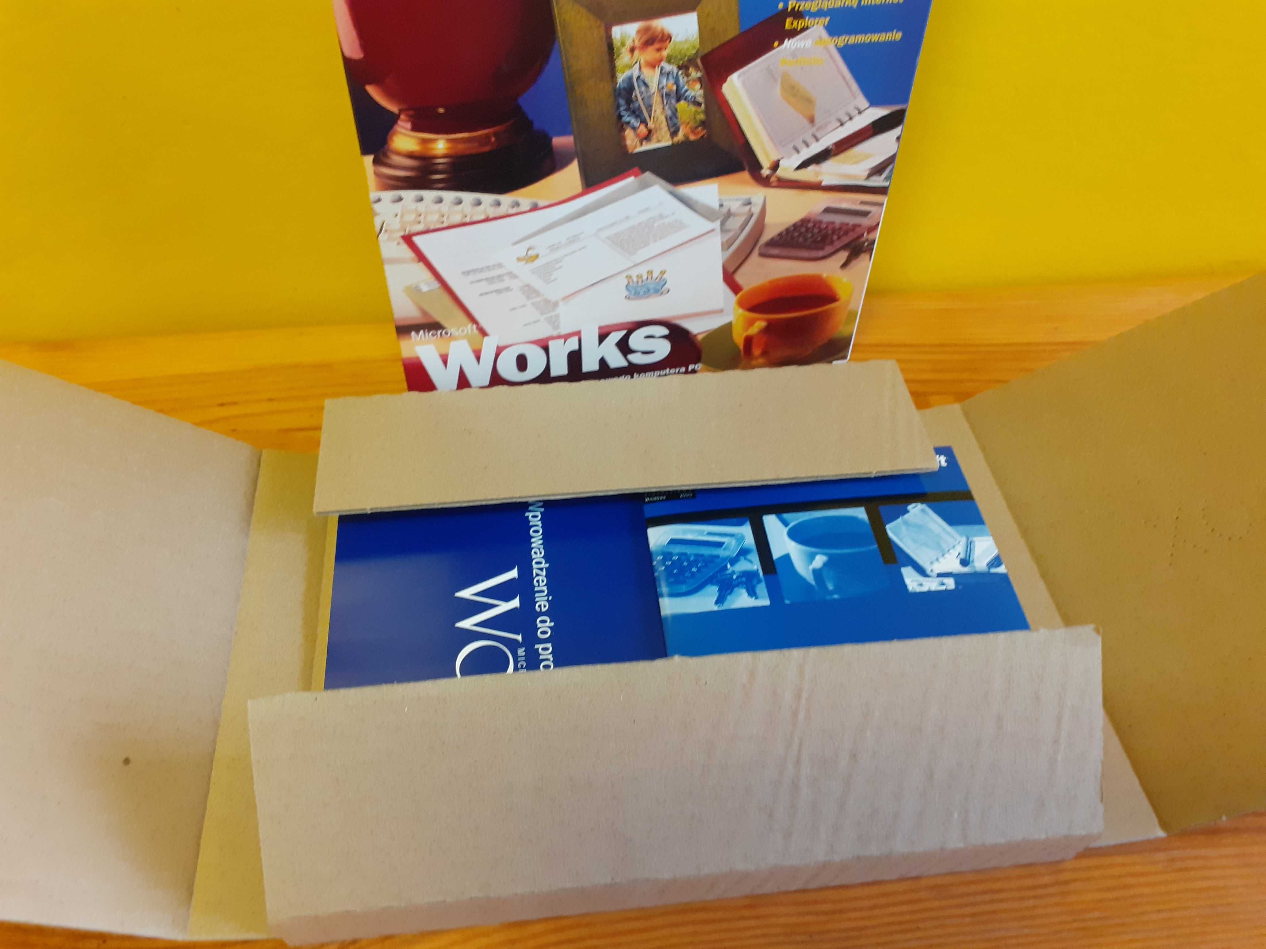 Microsoft Works 6.0 PL BOX retro PC CD