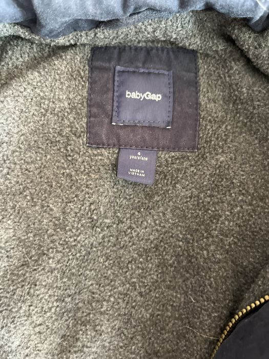 GAP куртка на флісі темносиня