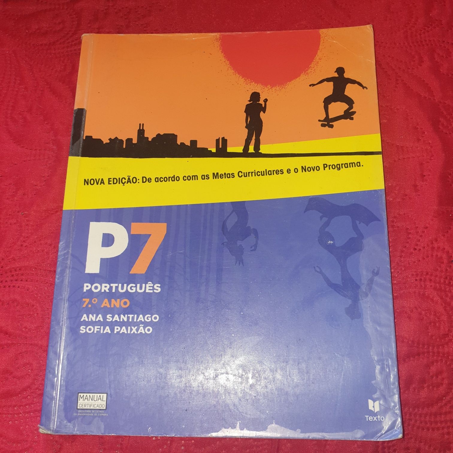 Manual/ livro escolar 7 ano - português P7