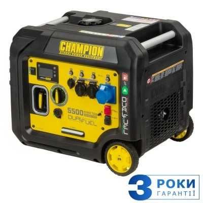 Гібридний інверторний генератор CHAMPION C5500iES нема, звемарт. В пп