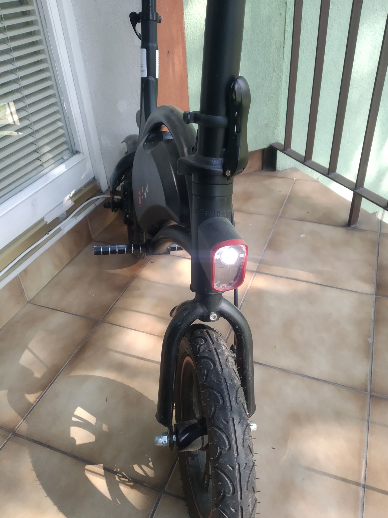 Rower skuter elektryczny
