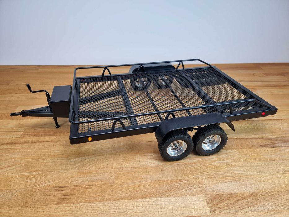 Przyczepka RC Duża Laweta RC4WD BigDog 1/8 - 1/10 Światła LED