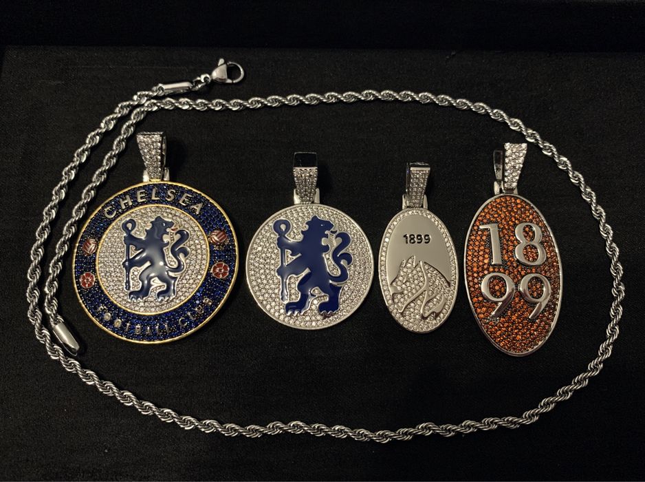 Official AC Milan / Chelsea кулон / подвеска. Cernucci. бижутерия