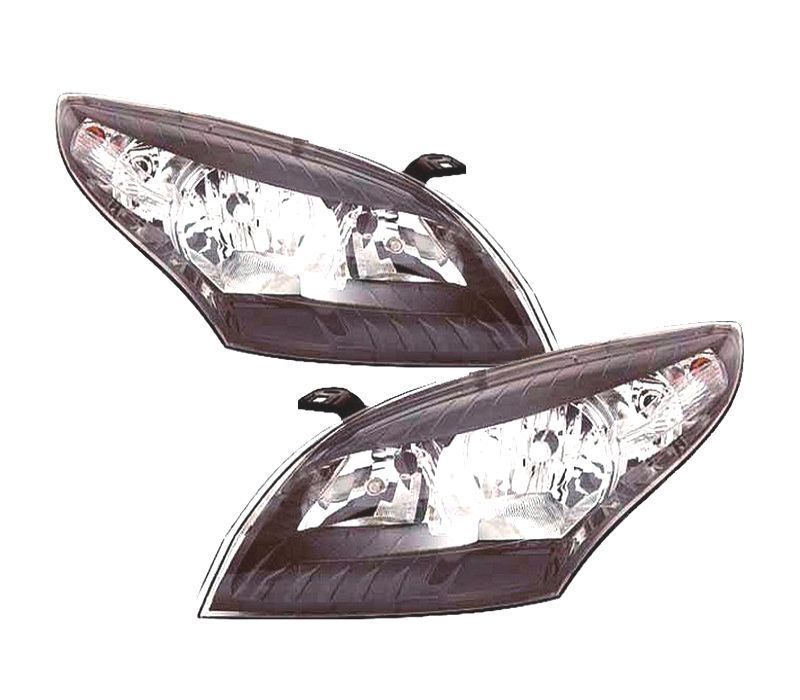 FARÓIS PARA RENAULT MEGANE III 08-11 FUNDO PRETO
