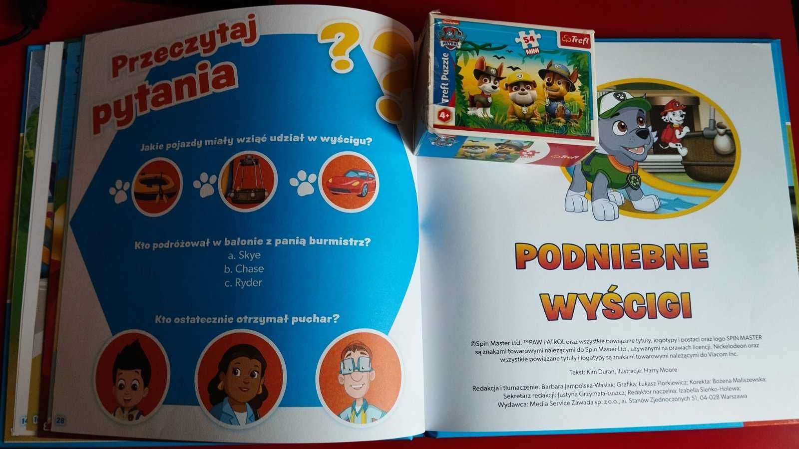 Wzywamy Psi Patrol. Co za historia Plus puzzle