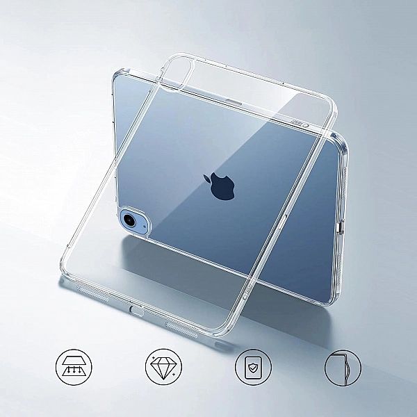 TECH-PROTECT FLEXAIR HYBRID IPAD 10.9" 10 / 2022 / 11" 11 / 2025 CLEAR