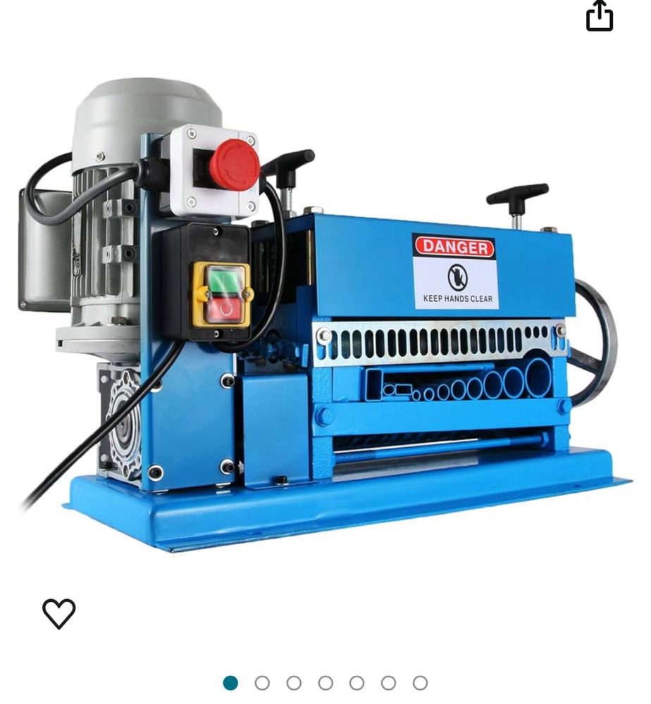 Maquina de descarnar cabo/fios eletricos