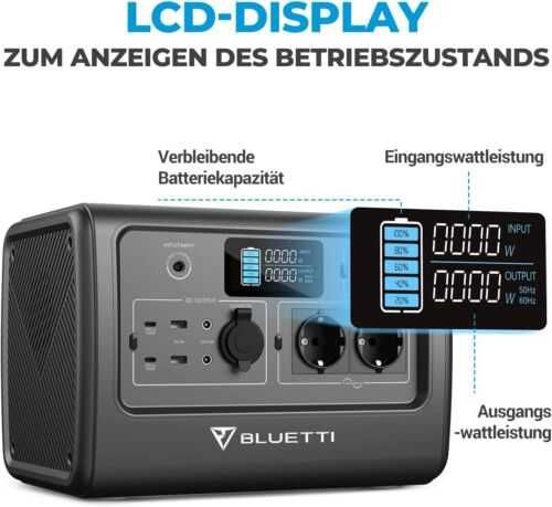 Зарядная станция портативная BLUETTI EB70 1000W/716Wh