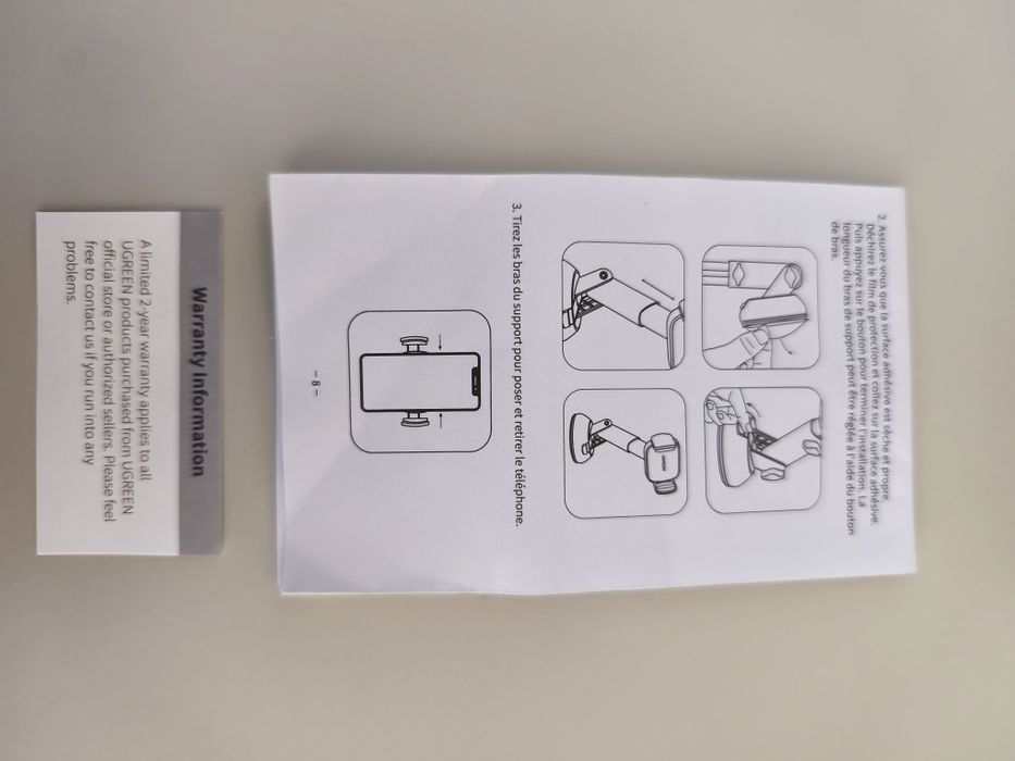 Suporte para telemóvel