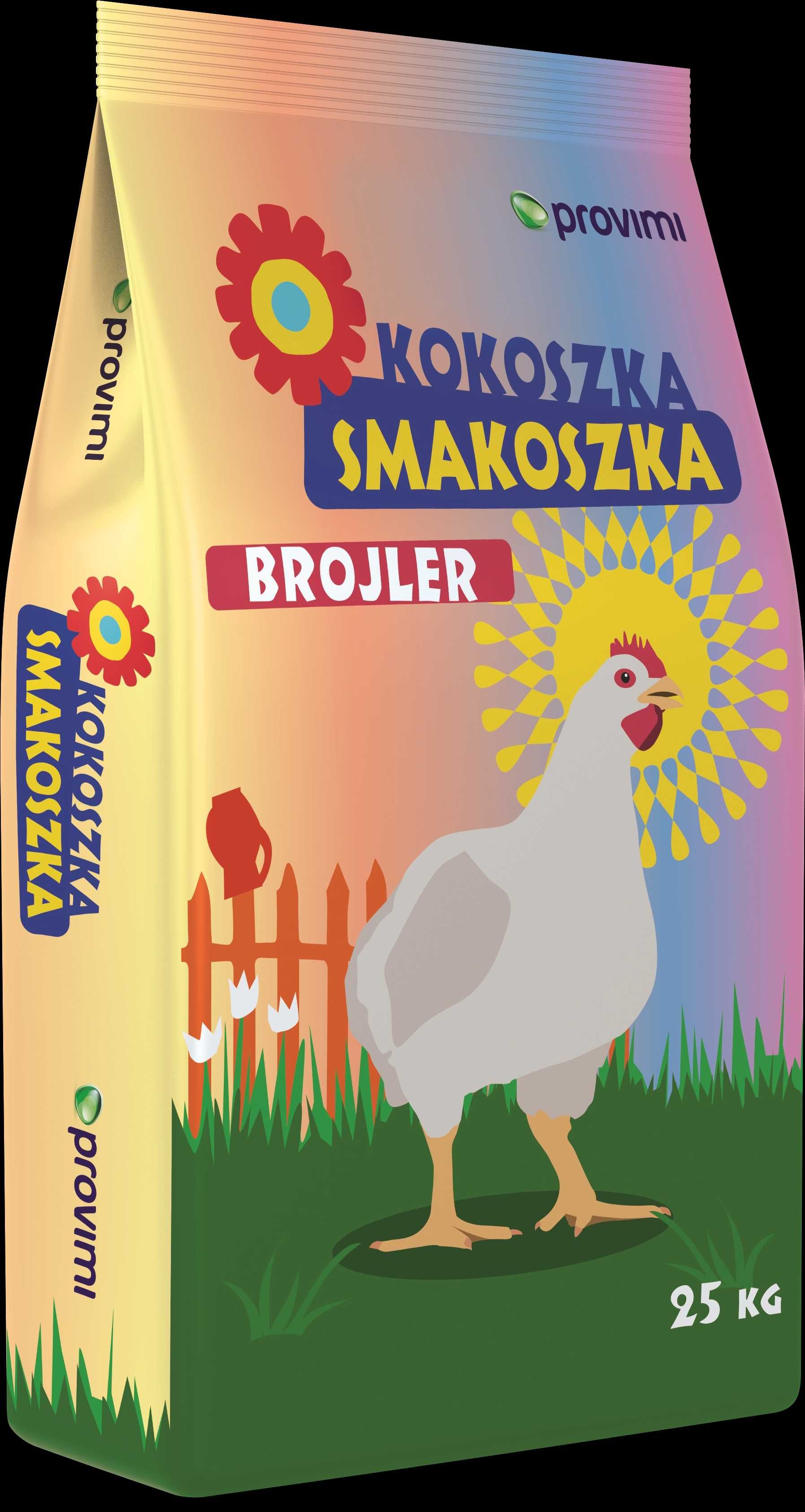 Pasza Brojler I dla Brojlerów Smakoszka PROVIMI