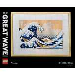 LEGO(R) ART 31208 Wielka fala z Kanagawy LEGO(R) pudełko,375x482 mm