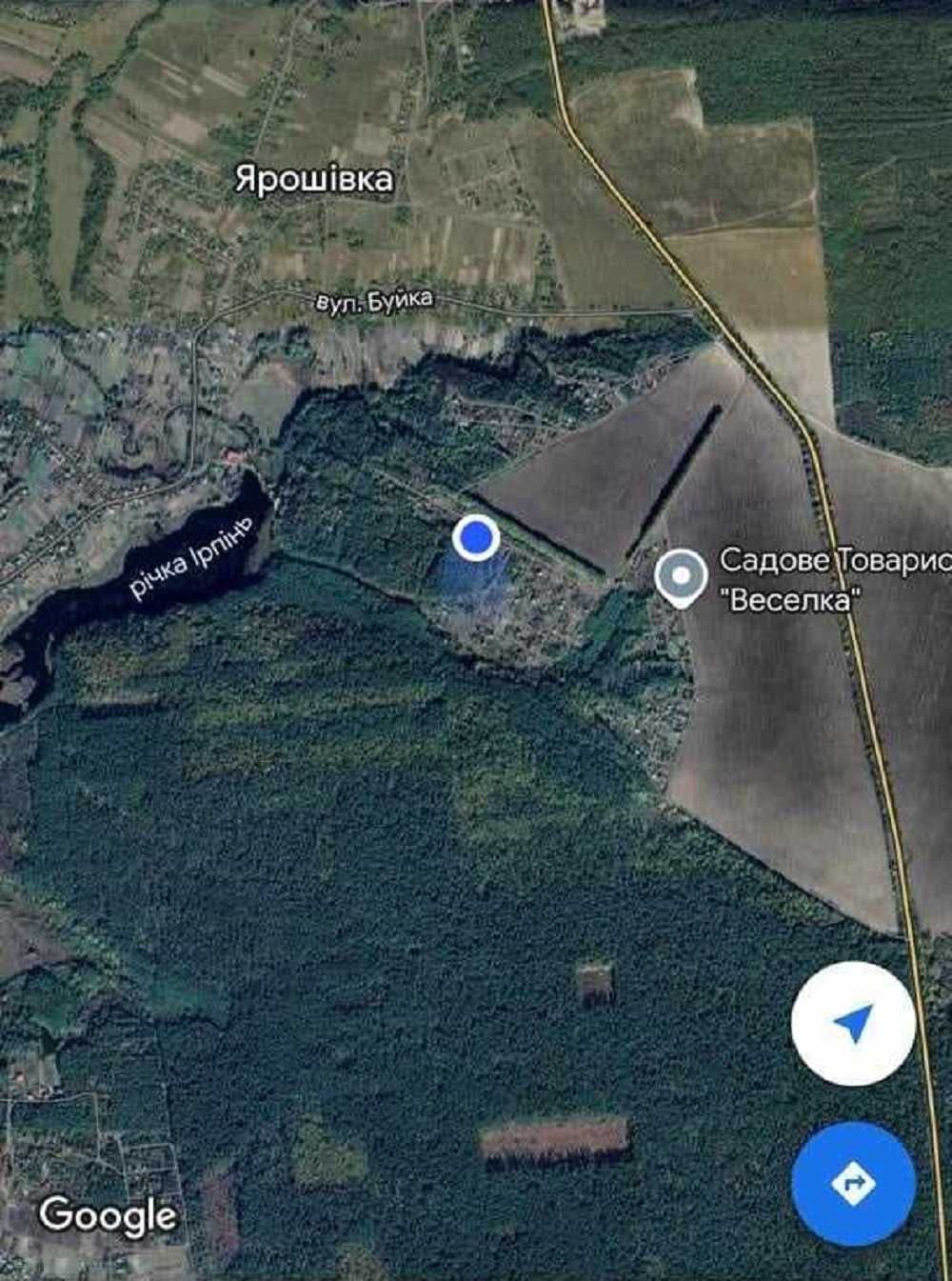 Фастівський р-н, с. Ярошівка, дачний кооператив, будинок - 120 кв.м