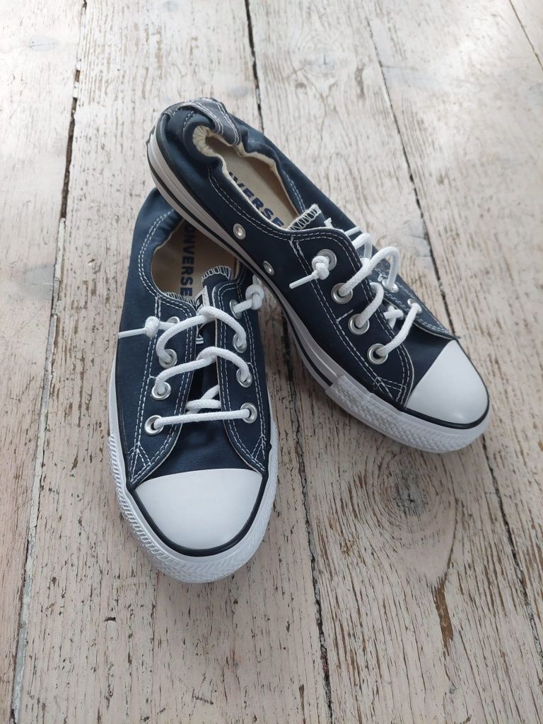 Converse trampki Chuck Taylor All Star Shoreline Obsidian 38 z gumką